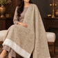 Weavers Villa Women Paisley Woven Stole Soft & Cozy, Lightweight Warmth, Versatile Festive Styling, Reversible Shawl, Viscose Shawl