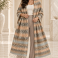 Weavers Villa Abstract Striped Woven Shawl with Fringe Finish For Women Soft Textured Feel, Lightweight Comfort , Easy Layering, Versatile Everyday Styling