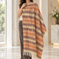 Weavers Villa Abstract Striped Woven Shawl with Fringe Finish For Women Soft Textured Feel, Lightweight Comfort , Easy Layering, Versatile Everyday Styling