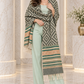 Weavers Villa Geometric Diamond Woven Shawl with Striped Border and Fringe For Women Soft Textured Feel, Lightweight Comfort , Easy Layering, Versatile Everyday Styling