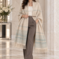 Weavers Villa Minimal Striped Woven Shawl with Fringe Finish For Women Soft Textured Feel, Lightweight Comfort , Easy Layering, Versatile Everyday Styling