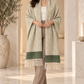 Elegant Woven Shawl with Floral Border and Fringe Finish For Women Soft Textured Feel, Lightweight Comfort , Easy Layering, Versatile Everyday Styling