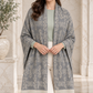Elegant Woven Shawl with Floral Border and Fringe Finish For Women Soft Textured Feel, Lightweight Comfort , Easy Layering, Versatile Everyday Styling