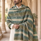 Weavers Villa Abstract Striped Woven Stoles with Fringe Finish For Men Soft Textured Feel, Lightweight Comfort , Easy Layering, Versatile Everyday Styling