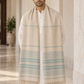 Weavers Villa Minimal Striped Woven Shawl with Fringe Finish For Men Soft Textured Feel, Lightweight Comfort , Easy Layering, Versatile Everyday Styling