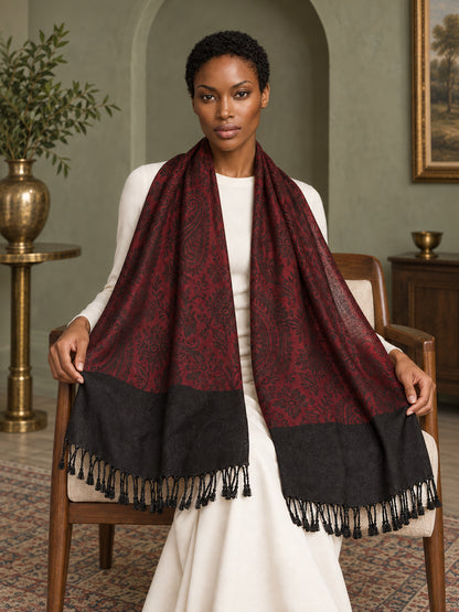 WV-108 | Woven stole | Elegant drape 1
