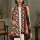 WV-111-BLACK | Woven stole | Elegant drape 4