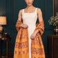 WV-111-MUSTARD | Woven stole | Elegant drape 3