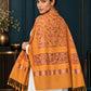 WV-111-MUSTARD | Woven stole | Elegant drape 5