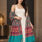 WV-111-NEWGREEN | Woven stole | Elegant drape 3