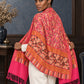 WV-111-PINK | Woven stole | Elegant drape 5