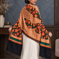 WV-112-BLACK | Woven stole | Elegant drape 5