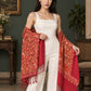 WV-113-PINK | Woven stole | Elegant drape 3