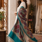 Women's Wool Blend Full Embroidery Matka Shawl