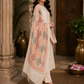 Women's Wool Blend Full Embroidery Matka Shawl