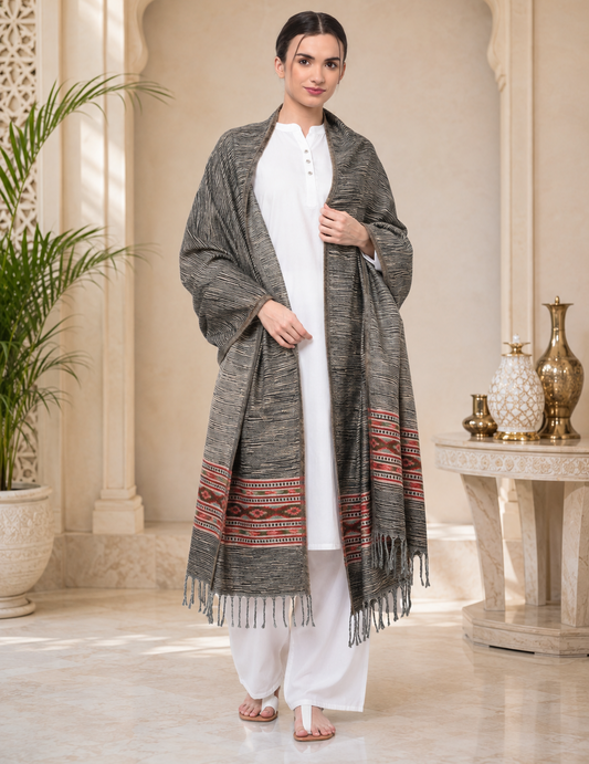 Weavers Villa Kullu Design Shawl