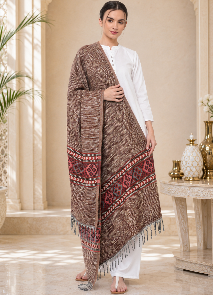 Weavers Villa Kullu Design Shawl