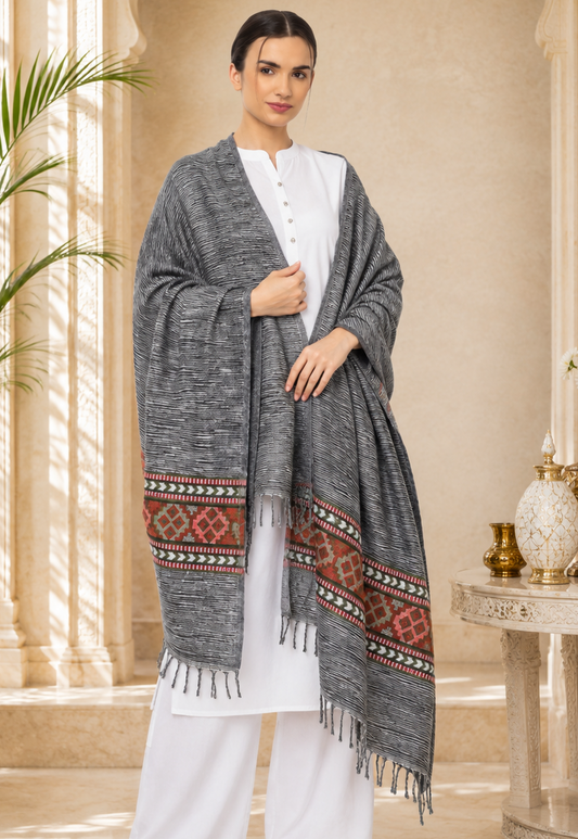 Weavers Villa Kullu Design Shawl