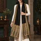 WV-504-BLACK | Woven stole | Elegant drape 4