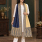 WV-504-NAVY | Woven stole | Elegant drape 4