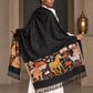 WV-604-BLACK | Woven stole | Elegant drape 5