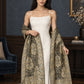 WV-651-BLACK | Woven stole | Elegant drape 3
