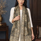WV-651-BLACK | Woven stole | Elegant drape 4