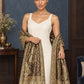 WV-651-COFFEE | Woven stole | Elegant drape 3