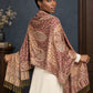 WV-651-MAROON | Woven stole | Elegant drape 5
