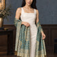 WV-651-NEWGREEN | Woven stole | Elegant drape 3