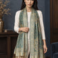 WV-651-NEWGREEN | Woven stole | Elegant drape 4