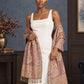 WV-651-PURPLE | Woven stole | Elegant drape 3