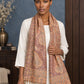 WV-651-PURPLE | Woven stole | Elegant drape 4