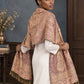 WV-651-PURPLE | Woven stole | Elegant drape 5