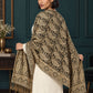 WV-654-BLACK | Woven stole | Elegant drape 5