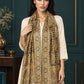 WV-654-COFFEE | Woven stole | Elegant drape 4