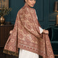 WV-654-MAROON | Woven stole | Elegant drape 5
