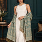 WV-654-NEWGREEN | Woven stole | Elegant drape 3