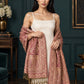 WV-654-PINK | Woven stole | Elegant drape 3