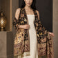WV-655-BLACK | Woven stole | Elegant drape 3