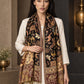 WV-655-BLACK | Woven stole | Elegant drape 4