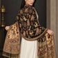 WV-655-BLACK | Woven stole | Elegant drape 5