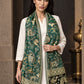 WV-655-NEWGREEN | Woven stole | Elegant drape 4