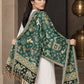 WV-655-NEWGREEN | Woven stole | Elegant drape 5