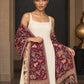 WV-655-PINK | Woven stole | Elegant drape 3
