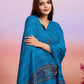 Weavers Villa Women's Kullu Design Woven Shawl