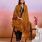 Weavers Villa Women's Kullu Design Woven Shawl