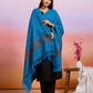 Weavers Villa Women's Kullu Design Woven Shawl