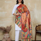 Weavers Villa Women's Digital Print Shawl | Soft Warm Acro Wool Wrap | Ethnic & Modern Printed, Scarf or Stole for Casual & Formal Wear | Winter Shawls for Ladies