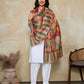 Weavers Villa Women's Digital Print Shawl | Soft Warm Acro Wool Wrap | Ethnic & Modern Printed, Scarf or Stole for Casual & Formal Wear | Winter Shawls for Ladies